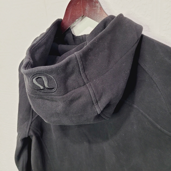 Lululemon Scuba Hoodie light cotton fleece black - Picture 8 of 12